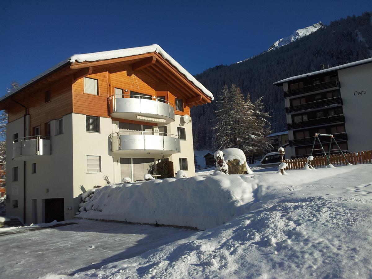 Haus Artemis Apartman Saas-Grund Kültér fotó